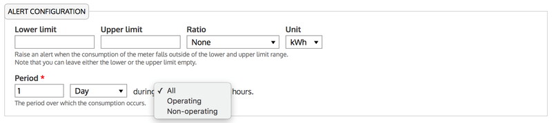 Image 1.4 - Alert Configuration